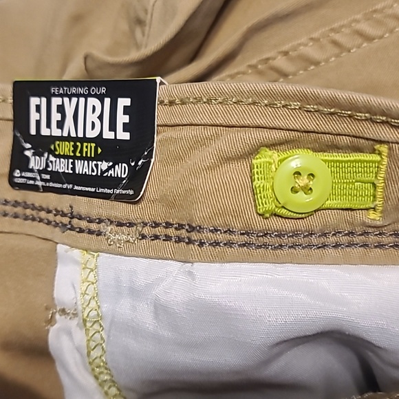 Lee khaki pants 12 Husky - Picture 4 of 4